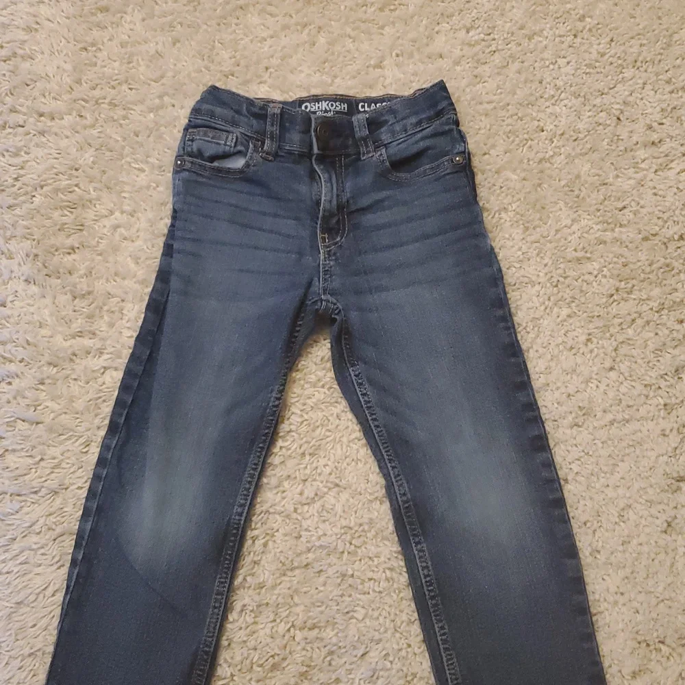 5 For $25‎ OshKosh B'gosh Classic Blue Denim Jeans Boys Size 5 Regular